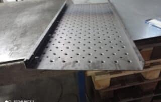 Metalowe stopnie